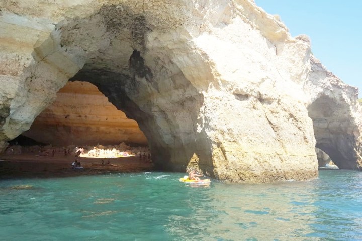 a view of Benagil sea cave