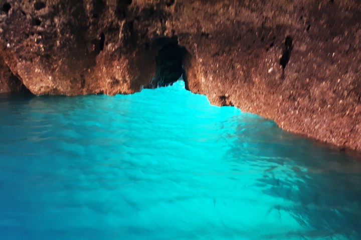 a large pool of water